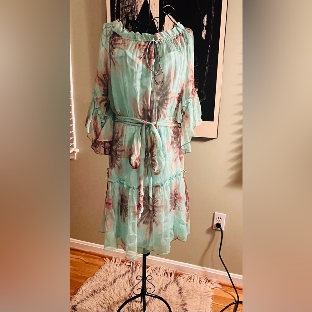 Milly Ruffled Sleeve Milly Dress